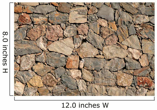 Stone Wall Wall Decal
