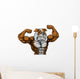 Bulldog Mascot Wall Decal
