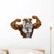 Bulldog Mascot Wall Decal