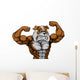 Bulldog Mascot Wall Decal