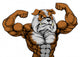 Bulldog Mascot Wall Decal