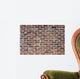 Rough Red Bricks and Wall Decal
