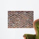 Rough Red Bricks and Wall Decal