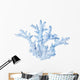 Blue Coral Wall Decal