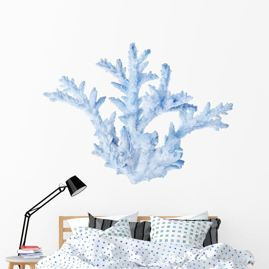 Blue Coral Wall Decal