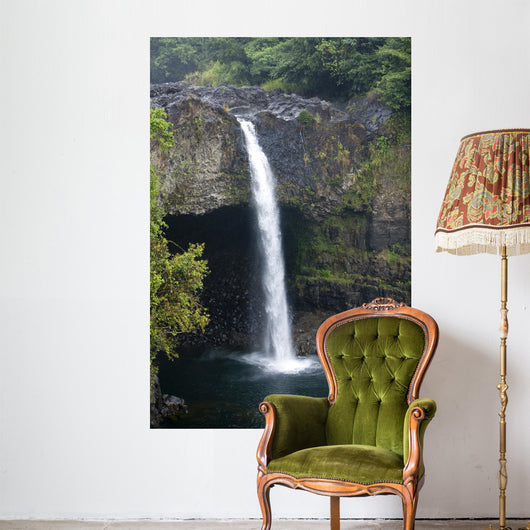 Rainbow Falls Hawaii Wall Decal