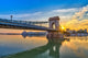 Budapest City Chain Bridge Wall Decal