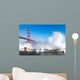 Dramatic Golden Gate Bridge Wall Decal