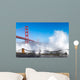 Dramatic Golden Gate Bridge Wall Decal