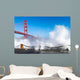 Dramatic Golden Gate Bridge Wall Decal