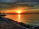 Sunset Lake Constance Wall Decal