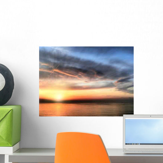 Sunset Caribbean Wall Decal