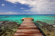 Tahiti Beach Pier Wall Decal