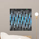 Blue Black Tiles Wall Decal