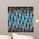 Blue Black Tiles Wall Decal