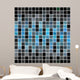 Blue Black Tiles Wall Decal