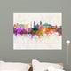 Watercolor Mexico City Wall Decal