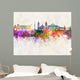 Watercolor Mexico City Wall Decal