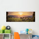 Vineyard Landscape Tuscany Italy Wall Decal Panoramic Wall Decal