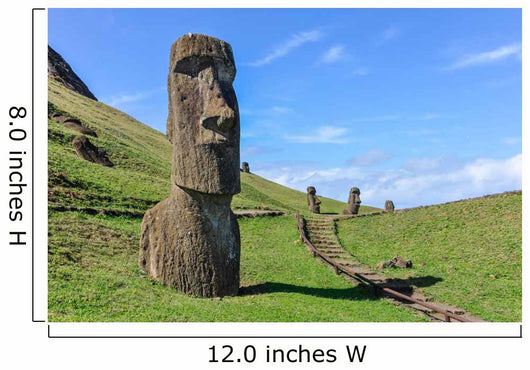 Moai Statues Easter Island Wall Decal