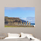 15 Moai Statues Ahu Wall Decal