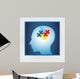 Vector Illustration Head Profile Wall Decal