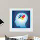 Vector Illustration Head Profile Wall Decal