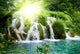 Waterfall Deep Forest Wall Decal