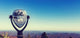Coin-operated Binoculars Looking out Wall Decal