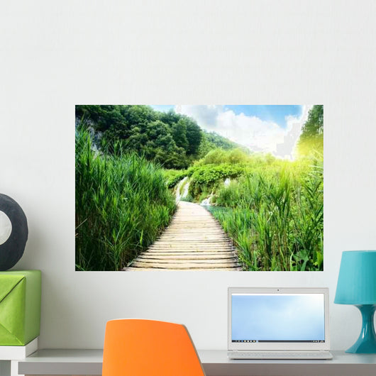 Wood Way Deep Forest Wall Decal