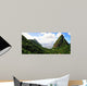 Valley between Pitons Wall Decal