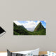 Valley between Pitons Wall Decal