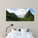 Valley between Pitons Wall Decal