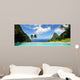 Saint Lucia Paradise Island Wall Decal Panoramic Wall Decal