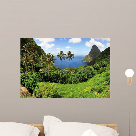 Saint Lucia Tropical Caribbean Wall Decal