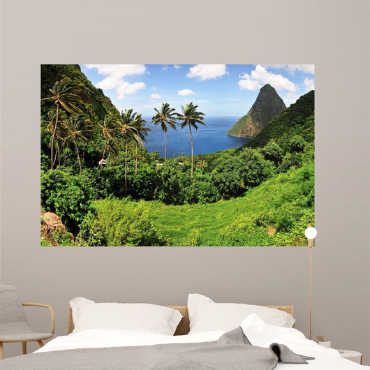 Saint Lucia Tropical Caribbean Wall Decal