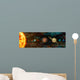 Solar System Planets Wall Decal Panoramic Wall Decal