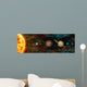 Solar System Planets Wall Decal Panoramic Wall Decal