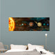 Solar System Planets Wall Decal Panoramic Wall Decal