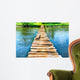 Old Wooden Bridge through Wall Decal