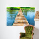 Old Wooden Bridge through Wall Decal