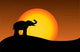 Elephant Wall Decal Design 2