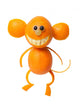 Orange Rind Monkey Wall Decal