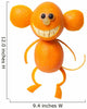 Orange Rind Monkey Wall Decal