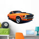Orange 70s American Customized Wall Decal
