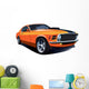 Orange 70s American Customized Wall Decal