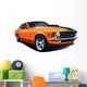 Orange 70s American Customized Wall Decal