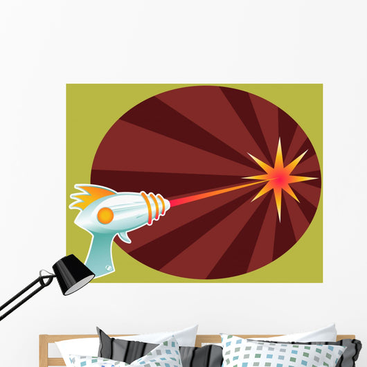 Ray Guns Are Blast Wall Decal