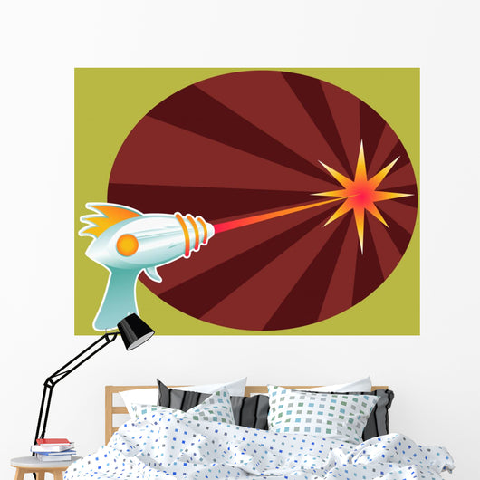 Ray Guns Are Blast Wall Decal