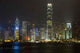 Hongkong Nigh Cityscape with Wall Decal